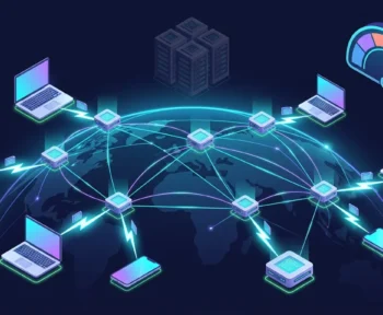 Edge server nodes close to users deliver ad scripts faster than a distant data center
